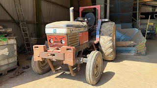 Trying and failing to get my tractor puller ready!