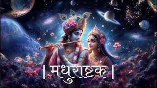 Shree Krishna Bhajan | मधुराष्टकं - अधरं मधुरं  श्रीकृष्ण भजन | Lofi-Reverb 1Hour Meditation Music