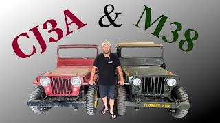 Comparison of Jeep CJ3A & M38
