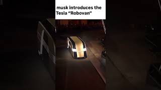 COP OR DROP⚡️NEW TESLA ROBOVAN #tesla #cybertruck #ROBOVAN