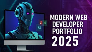 🔥 Modern Web Developer Portfolio (2025) | Clean UI, Responsive & Fast!