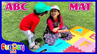 Alphabet Song | ABC MAT | ABC Letter Hunt for Toddlers & Kids - FunDay Kid