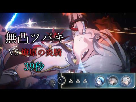 無凸ツバキ 39秒 逆境深塔 VS燎原の炎騎 ver1.4【鳴潮】