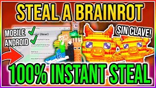 🔥 STEAL A BRAINROT SCRIPT UPDATED 😃 SUPER EASY STEAL | X2 SPEED | SCRIPT FOR ROBLOX