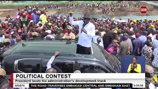 Ruto: Causing chaos, destroying property won't create jobs