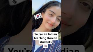 Me, an Indian PhD student, teaching Korean undergrads 😳🇮🇳 #koreanlife #korea #dailyshorts