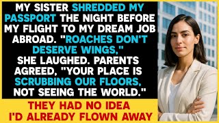 My Sister Shredded My Passport the Night Before My Dream Job Abroad — "Roaches Don't Deserve Wings"