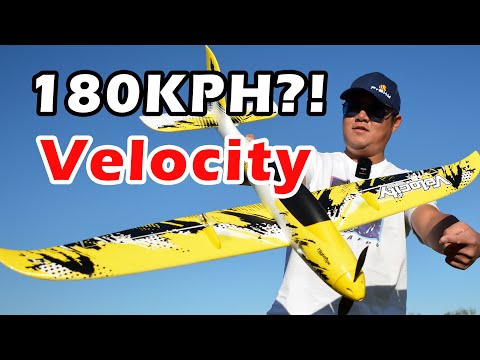 180kph?! Flightline Velocity 950 Fly Test, 飞翼飞行线新机，巡天梭竞速航模飞机测评