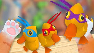 The DUCKLINGS Have SUPER POWERS Now?! - I Am Cat VR