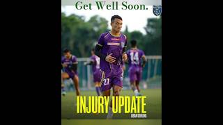Get Well Soon Aiban❤️❤️💎#keralablasters #manjappada