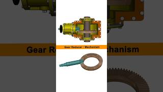How a Gear Reducer Mechanism Works #gear #engineering #mechanism