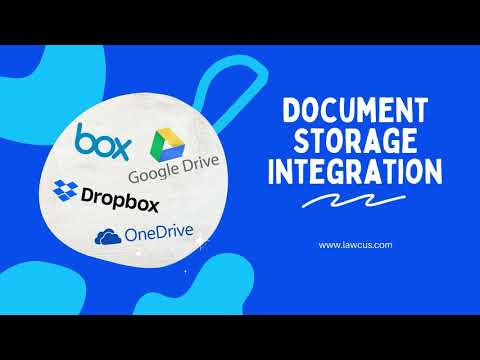 How to Setup the Google Drive, Dropbox, Box and OneDrive Integration