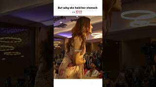 why she hold her stomach!?🧐🤔#youtube #love #shorts #sad #trending