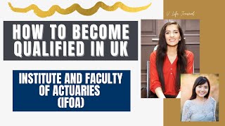How to Become An Actuary in the UK (IFoA) | Actuarial Consultant Ranveer Kaur
