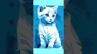 The colour song, but with kittens! ☺️ #shorts #capcut #capcuttemplate #dreamai #kittens #ai #aiart￼