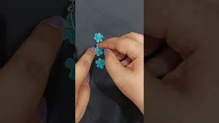 Diy earing making || #diy #youtube #craft #yt #earrings #ytshorts #shorts #youtubeshorts #jewellery
