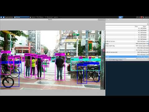 YOLO Object detection test on Dec. 4th 2019