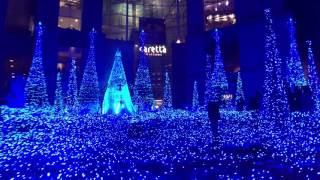 2016年東京汐留聖誕燈光秀2
