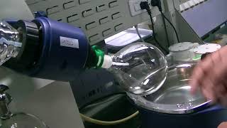 RE100 Pro Rotary Evaporator Demo with Vacuum