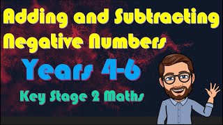 Adding and Subtracting Negative Numbers KS2 maths