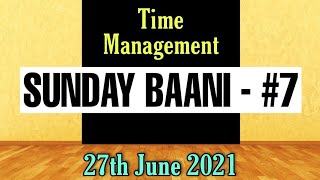 #7 | Sunday Baani | Sunday Discussion | Surprise | Time Management | Pratyush MathsZone  🤠