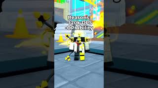 🏆 Top 5 Exclusive Units in toilet tower defense | #shorts #ttd #telanthric #roblox