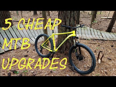5 Cheap Mountain Bike upgrades