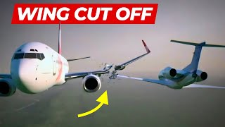 Wing Airliner Loses Part Of The LEFT WING - Can It Still Fly?