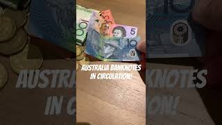 Lots of COLOURS! Australian banknotes in circulation #shorts