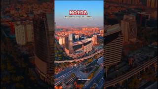 Noida City 4K Skyline | noida city 4k drone view | noida city status #noida #shorts #skyline #india
