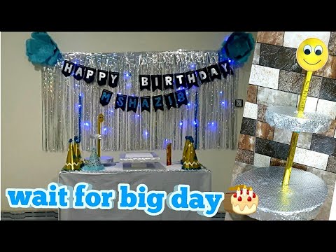 Birthday decoration ideas | My baby's birthday preparation | part 2