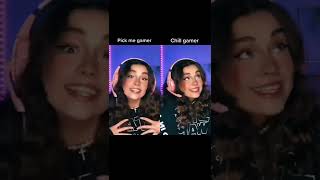 pick me gamer versus cool gamer #pickmegirl##uwupickme #twowaystoact #characterchallenge#gamerlife