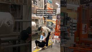 Home Depot is his fav store. #manly #man