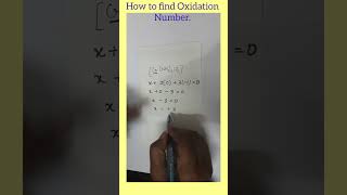 How to find Oxidation number #chemistry #board2023 #ncert