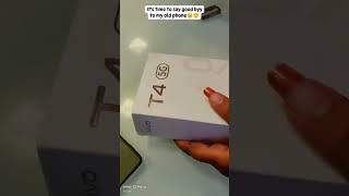 welcome to my new phone❤️☺️😘 #viral #newphone #newphone #vivot4x5g