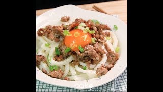 cako自製料理 | 醬油烏東面 Soy sauce udon Noodles