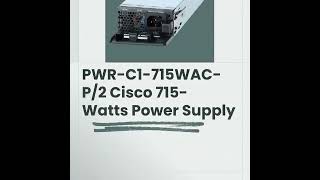 PWR-C1-715WAC-P/2 Cisco 715-Watts Power Supply Catalyst 3850 Series