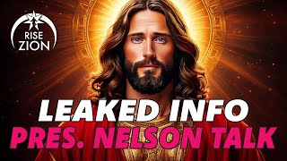 LEAKED INFO! President Nelson's General Conference TALK! | (General Authority Shares INSIGHTS!)