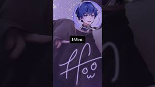 いれいす大人組とハグしやすい身長 #いれりすさんと繋がりたい #いれいす