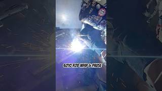 6010 Rod Whip & Pause #stickwelding #smaw #welder