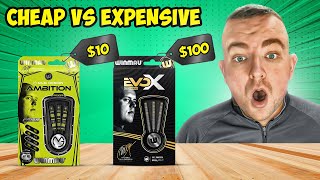 CHEAP V EXPENSIVE DARTS! MVG BRASS V TUNGSTEN AND ALL IN BETWEEN