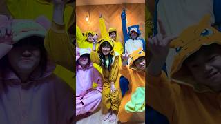 かんあきファミリーみんなでPOKEDANCEおどってみた！　#shorts
