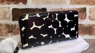 Kate Spade 拉鍊款 長銀包