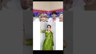 BTS REACTION she can do bothSIMPAL KHAREL NEW TIKTOK-REELS VIDEO #simpalkharel #trending #shakyshaky