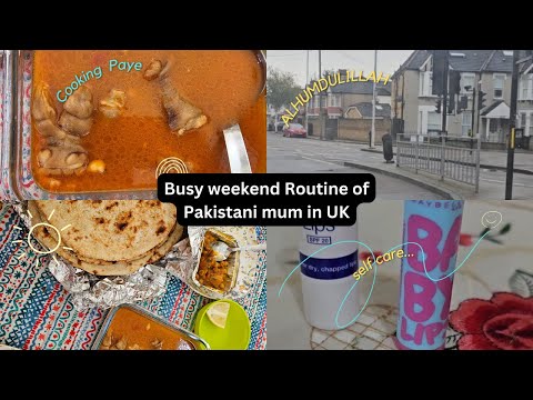 Busy Weekend Routine, I cooked Paye first time, #vlog49