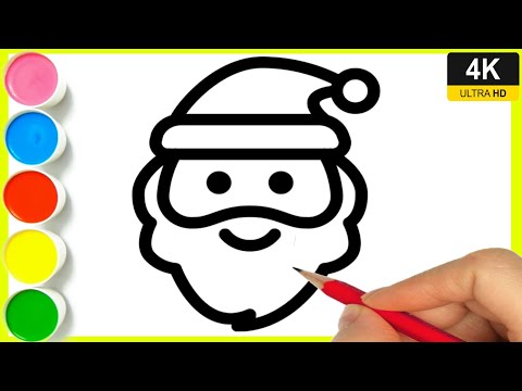 how to draw Santa Claus easy || how to draw Santa Claus easy step || Merry Christmas Santa Claus.