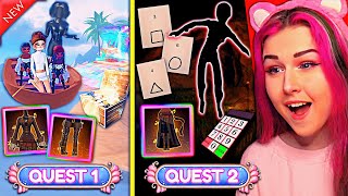 SUMMER QUEST TUTORIAL! SECRET PRIZES, CUTSCENES & Page LOCATIONS | ROBLOX Dress to Impress Chapter 1