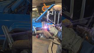 Tig welding Cast Iron to Stainless Steel! #tigwelding #castiron #stainlesssteel #diy #hack #preheat