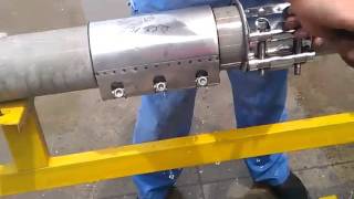 China Zhuhong pipe repair clamp Installation no stop pressure and gas