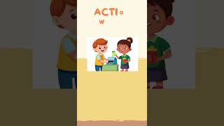 Action Words in English | Action Words Sentences #actionwords #actionverbsforkids #actionverbs